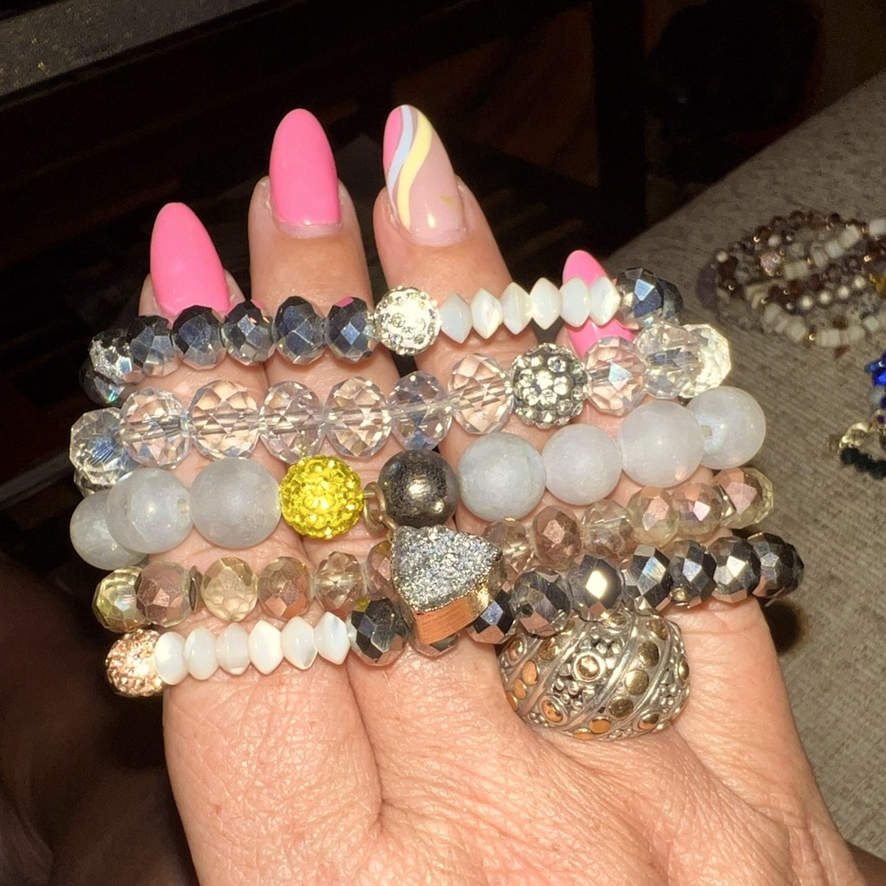 Erimish 5 bracelet stack - used